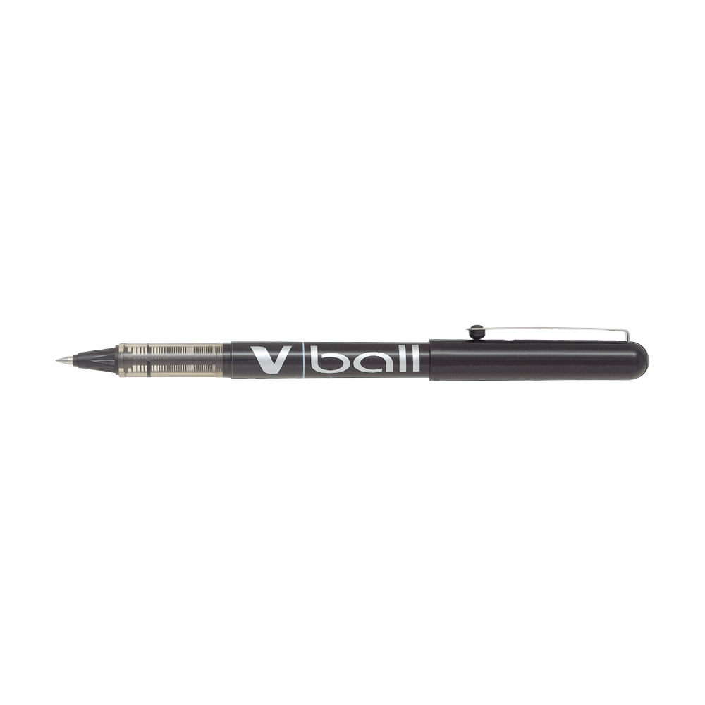 BL-VB5B PILOT ΣΤΥΛΟ ΥΓΡΗΣ ΜΕΛΑΝΗΣ V-BALL 0.5mm FINE ΜΑΥΡΟ 12 ΤΕΜΑΧΙΑ - Image 1