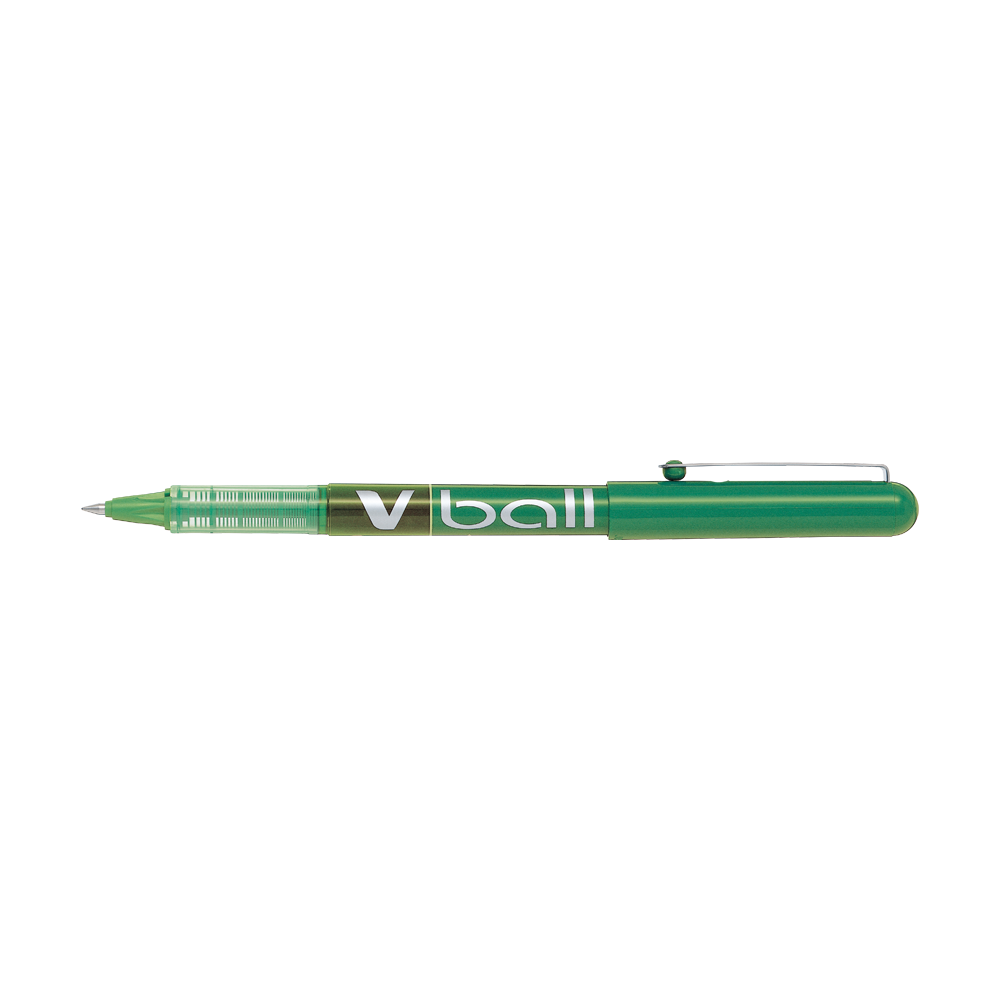 BL-VB5G PILOT ΣΤΥΛΟ ΥΓΡΗΣ ΜΕΛΑΝΗΣ V-BALL 0.5mm FINE ΠΡΑΣΙΝΟ 12 ΤΕΜΑΧΙΑ - Image 1