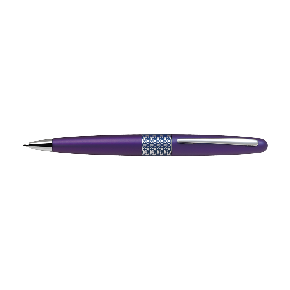 BP-MR3-EP-B PILOT ΣΤΥΛΟ MR3 RETRO POP 1.0mm ΜΕΤΑΛΛΙΚΟ ΜΩΒ ΜΕ ΚΟΥΤΙ - Image 1