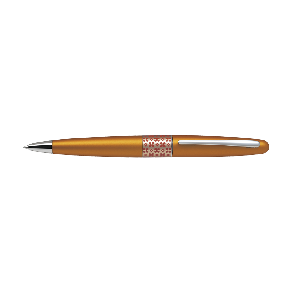 BP-MR3-FL-B PILOT ΣΤΥΛΟ MR3 RETRO POP 1.0mm ΜΕΤΑΛΛΙΚΟ ΠΟΡΤΟΚΑΛΙ ΜΕ ΚΟΥΤΙ - Image 1