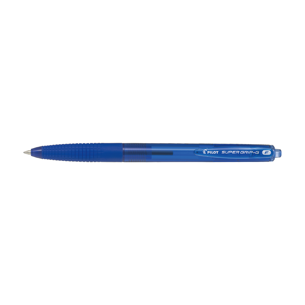 BPGG-8R-FL PILOT ΣΤΥΛΟ ΚΟΥΜΠΙ SUPER GRIP G 0.7mm FINE ΜΠΛΕ 12 ΤΕΜΑΧΙΑ - Image 1