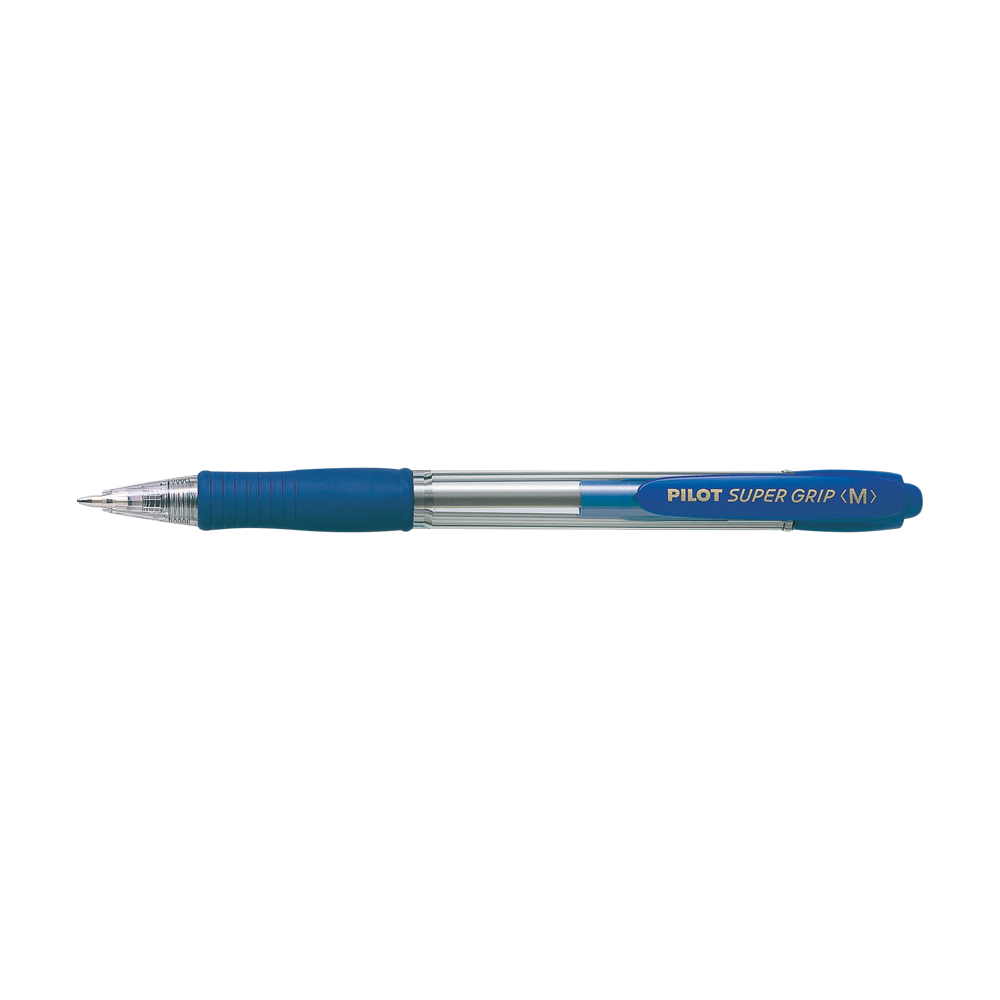 BPGP-10R-ML PILOT ΣΤΥΛΟ SUPER GRIP 1.0mm MEDIUM ΜΠΛΕ 12 ΤΕΜΑΧΙΑ - Image 1