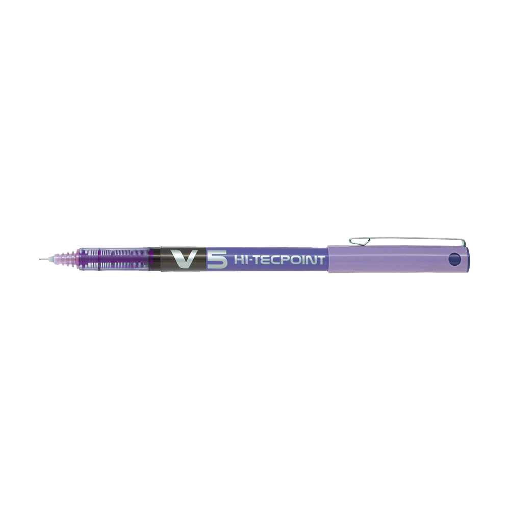BX-V5V PILOT ΣΤΥΛΟ ΥΓΡΗΣ ΜΕΛΑΝΗΣ V5 HI-TECPOINT 0.5mm ΜΩΒ 12 ΤΕΜΑΧΙΑ - Image 1
