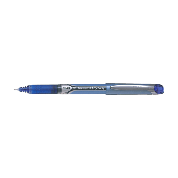 PILOT ΣΤΥΛΟ ΥΓΡΗΣ ΜΕΛΑΝΗΣ HI-TECPOINT V5 GRIP 0.5mm ΜΠΛΕ 12 ΤΕΜΑΧΙΑ