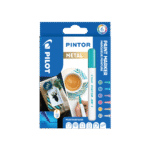 PILOT ΜΑΡΚΑΔΟΡΟΙ PINTOR FINE ΜΕΤΑΛΛΙΚΟΙ ΣΕΤ 6 ΤΕΜΑΧΙΑ