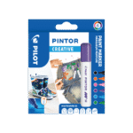 PILOT ΜΑΡΚΑΔΟΡΟΙ PINTOR MEDIUM FUN ΣΕΤ 6 ΤΕΜΑΧΙΑ