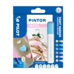 PILOT ΜΑΡΚΑΔΟΡΟΣ PAINT PINTOR MEDIUM PASTEL ΣΕΤ 6 ΤΕΜΑΧΙΑ