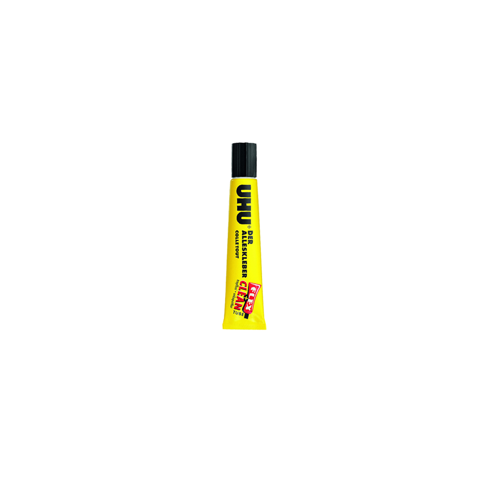 U10364 UHU ΚΟΛΛΑ ΡΕΥΣΤΗ `FLEX & CLEAN` 20ml 12 ΤΕΜΑΧΙΑ - Image 1
