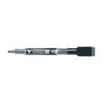 PILOT ΜΑΡΚΑΔΟΡΟΣ ΠΙΝΑΚΟΣ ΜΕ ΣΠΟΓΓΟ V-BOARD MASTER EXTRA FINE ΜΑΥΡΟ 10 ΤΕΜΑΧΙΑ