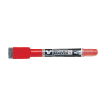 PILOT ΜΑΡΚΑΔΟΡΟΣ ΠΙΝΑΚΟΣ ΜΕ ΣΠΟΓΓΟ V-BOARD MASTER EXTRA FINE KOKKINO 10 ΤΕΜΑΧΙΑ