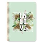 Τετράδιο Σπιράλ A4 Must Blossom 4 Θέματα 120 Φύλλα 4 Σxέδια - Image 2