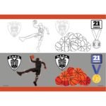 ΤΕΤΡΑΔΙΟ ΚΑΡΦΙΤΣΑ 17Χ24 ΠΑΟΚ BC 40Φ - Image 3