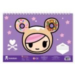 ΜΠΛΟΚ ΖΩΓΡΑΦ TOKIDOKI 23X33 40ΦΥΛ ΜΕ ΑΥΤΟΚΟΛΛΗΤΑ - Image 2