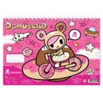 ΜΠΛΟΚ ΖΩΓΡΑΦ TOKIDOKI Α4  30ΦΥΛ 2ΣΧ - Image 2