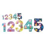 Παζλ Χρωματισμού 2 Όψεων Αριθμοί  1-5 Peppa Pig Luna Toys - Image 2