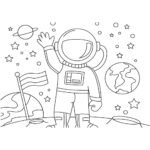 ΜΠΛΟΚ ΖΩΓΡΑΦ NASA 23X33 40ΦΥΛ ΑΥΤΟΚ-ΣΤΕΝΣΙΛ- 2ΣΕΛ ΧΡ  2ΣΧ. - Image 4