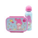 Σετ Φαγητού My Melody Φαγητοδοχείο 800ml-Παγούρι Αλουμινίου 500ml - Image 2