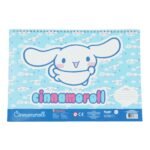 Μπλοκ Ζωγραφ Cinnamoroll 23x33, 40 Φύλ, Aυτοκόλ-Στενσιλ-2 Σελ Χρωμ 2 Σχέ - Image 2