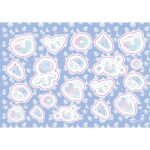 Μπλοκ Ζωγραφ Cinnamoroll 23x33, 40 Φύλ, Aυτοκόλ-Στενσιλ-2 Σελ Χρωμ 2 Σχέ - Image 4