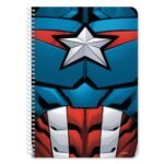 Τετράδιο Σπιράλ 17x25 εκ. Avengers 2 Θέματα, 60 Φύλλα - Image 3