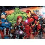 Παζλ Χρωματισμού 2 Όψεων Avengers Luna Toys 100 Τμχ. 49x36 εκ. - Image 2