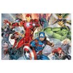 Παζλ Lenticular Avengers Luna Toys 2 σε 1 Χρωματισμού 2 όψεων με 3D Effect 150 Τμx. 45,7x30,4 εκ. - Image 2