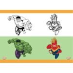 ΤΕΤΡΑΔΙΟ ΚΑΡΦΙΤΣΑ 17Χ25  AVENGERS 40Φ 2ΣΧ - Image 3