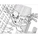 Μπλοκ Χρωματισμού Spiderman με 40 Σελ. Χρωματισμού, Αυτοκόλλητα και Κηρομπογιές - Image 4