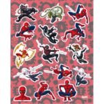 ΠΡΟΣΧΕΔΙΑΣΜΕΝΕΣ ΣΕΛΙΔΕΣ ΧΡΩΜΑΤΙΣΜΟΥ 24Φ+1ΣΕΛ ΑΥΤΟΚ+6ΜΑΡΚ ΜΙΝΙ  SPIDERMAN - Image 2