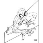 ΠΡΟΣΧΕΔΙΑΣΜΕΝΕΣ ΣΕΛΙΔΕΣ ΧΡΩΜΑΤΙΣΜΟΥ 24Φ+1ΣΕΛ ΑΥΤΟΚ+6ΜΑΡΚ ΜΙΝΙ  SPIDERMAN - Image 5