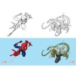 ΤΕΤΡΑΔΙΟ ΚΑΡΦΙΤΣΑ 17Χ25  SPIDERMAN 40Φ 2ΣΧ. - Image 5