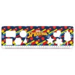 Μπλοκ Ζωγραφ SpiderMan 23x33, 40 Φύλ, Aυτοκόλ-Στενσιλ-2 Σελ Χρωμ, 2 Σχ. - Image 3