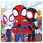 Μαγνητικό Παζλ Spidey And His Amazing Friends Luna Toys 60τμχ. 18x1,3x18εκ. - Image 3