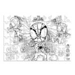 Παζλ Spidey And His Amazing Friends Luna Toys Foil  2 σε 1 60τμχ. σε Κύλινδρο 48x33εκ. - Image 3