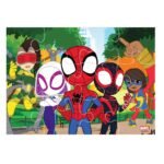 Παζλ 4 Σε 1 Spidey And His Amazing Friends Luna Toys 12/15/20/24Τμχ. 28x6x27,5εκ. - Image 2