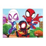 Παζλ 4 Σε 1 Spidey And His Amazing Friends Luna Toys 12/15/20/24Τμχ. 28x6x27,5εκ. - Image 4
