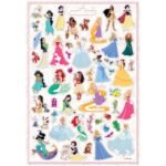 Αυτοκόλλητα Disney Princess Μπλοκ 300 Τμχ., 14,5x21,5 εκ. - Image 2