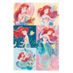 Σχολικό Σετ Disney Princess Ariel 7 Τμχ. με Pvc Τσαντάκι - Image 4