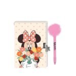 ΗΜΕΡΟΛΟΓΙΟ ΜΕ ΚΛΕΙΔΑΡΙΑ 12Χ18ΕΚ 60Φ 60ΓΡ ΚΑΙ  ΣΤΥΛΟ ΜΕ POM POM  MINNIE - Image 2