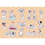 ΜΠΛΟΚ ΖΩΓΡΑΦ 101 DALMATIANS 23X33 40ΦΥΛ  ΑΥΤΟΚ-ΣΤΕΝΣΙΛ- 2ΣΕΛ ΧΡ  2ΣΧ. - Image 3