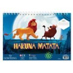 ΜΠΛΟΚ ΖΩΓΡΑΦ LION KING 23X33 40ΦΥΛ  ΑΥΤΟΚ-ΣΤΕΝΣΙΛ- 2ΣΕΛ ΧΡ  2ΣΧ. - Image 2