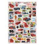 ΑΥΤΟΚΟΛΛΗΤΑ 300ΤΕΜ ΜΠΛΟΚ 14,5Χ21,5ΕΚ CARS - Image 2