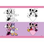 Τετράδιο Καρφίτσα Disney Minnie Mouse 17x25 εκ. 40 Φύλλα σε 2 Σχέδια - Image 4