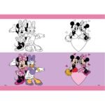 Τετράδιο Καρφίτσα Disney Minnie Mouse 17x25 εκ. 40 Φύλλα σε 2 Σχέδια - Image 5
