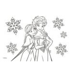 Μπλοκ Ζωγραφ Disney Frozen 23x33, 40 Φ, Aυτοκόλ-Στενσιλ-2 Σελ Χρωμ 2 Σχ - Image 5