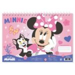 Μπλοκ Ζωγραφικής Disney Minnie Mouse A4, 30 Φύλλα σε 2 Σχέδια - Image 2