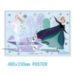 Παζλ Disney Frozen Luna Toys Foil 2 σε 1 60τμχ. σε Κύλινδρο 48x33εκ. - Image 2