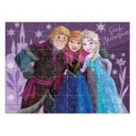 Παζλ Χρωματισμού 2 όψεων Disney Frozen Luna Toys Glow In The Dark 100Τεμ 48x34εκ. - Image 2