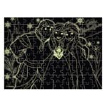 Παζλ Χρωματισμού 2 όψεων Disney Frozen Luna Toys Glow In The Dark 100Τεμ 48x34εκ. - Image 3