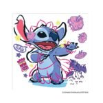Σχολική Τσάντα Πλάτης Δημοτικού Disney Stitch & Angel Must Team Λαχανί Fluo rPET 1 Κεντρική Θήκη - Image 2